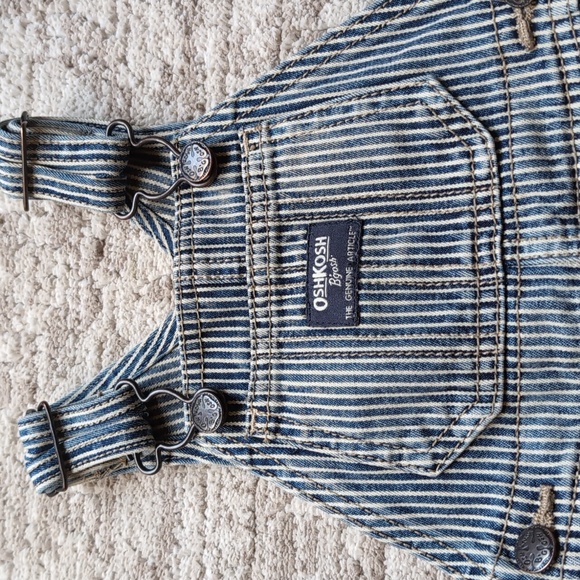Osh Kosh Pinstripe Overalls - Picture 2 of 4
